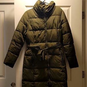 Army Green Long Puffer